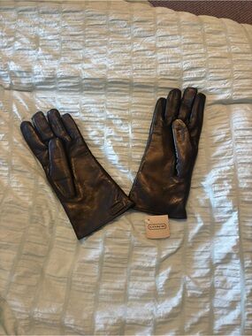 Vintage Coach Black Women's Gloves